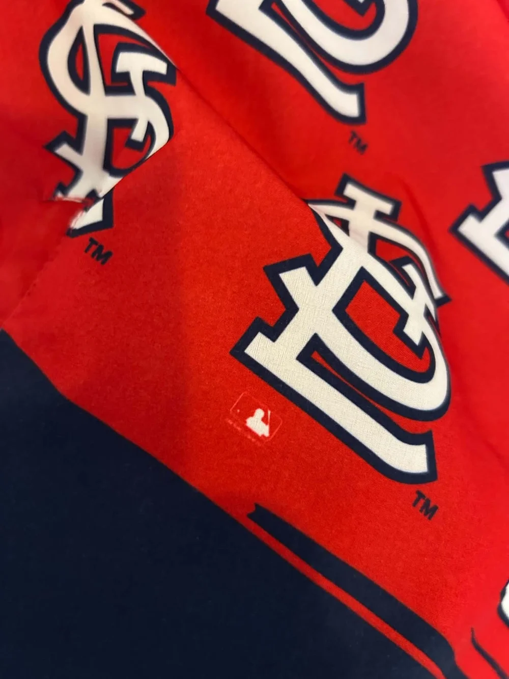 St. Louis Cardinals MLB Board Shorts Swim Trunks Men's Size 34 Red Navy